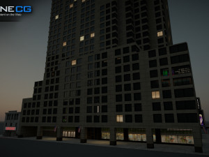 1685 Broadway Theater Building 3Dモデル