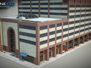 AXA Equitable Center Building 3D Модель