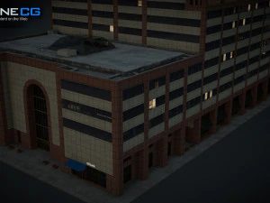 AXAエクイタブルセンタービル 3Dモデル