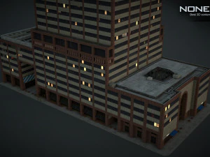 AXAエクイタブルセンタービル 3Dモデル