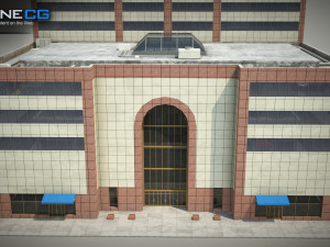 AXA Equitable Center Building 3D Модель