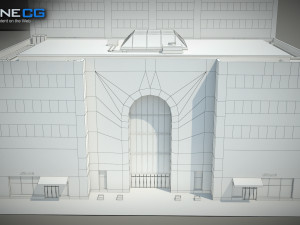 AXA Equitable Center Building 3D Модель