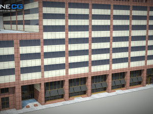 AXA Equitable Center Building 3D Модель