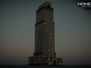 AXAエクイタブルセンタービル 3Dモデル