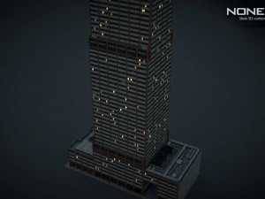 AXAエクイタブルセンタービル 3Dモデル