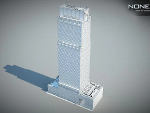 AXAエクイタブルセンタービル 3Dモデル