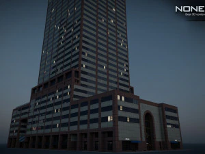 AXAエクイタブルセンタービル 3Dモデル