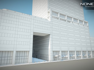 AXA Equitable Center Building 3D Модель