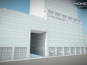 AXAエクイタブルセンタービル 3Dモデル