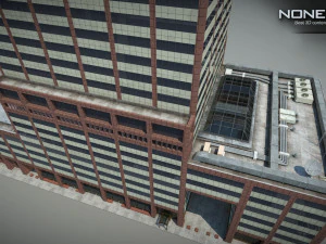 AXAエクイタブルセンタービル 3Dモデル