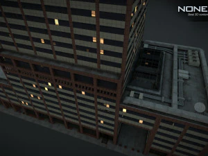 AXAエクイタブルセンタービル 3Dモデル