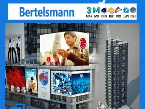 Bertelsmann Building 3Dモデル