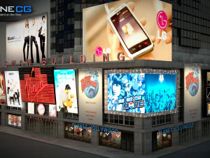 Bertelsmann Building 3D Model