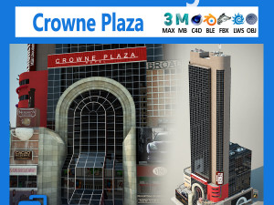 Crowne Plaza Building 3Dモデル