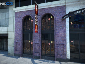 Crowne Plaza Building 3D Model