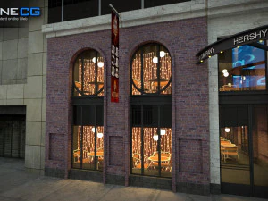 Crowne Plaza Building 3D Model