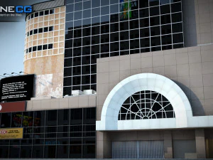 Crowne Plaza Building 3D Model