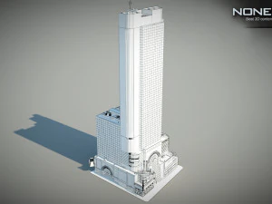 Crowne Plaza Building 3D Model