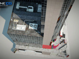 Crowne Plaza Building 3D Model