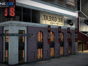 Crowne Plaza Building 3D Model