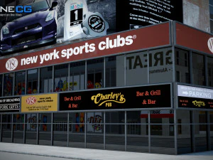 Crowne Plaza Building 3D Model