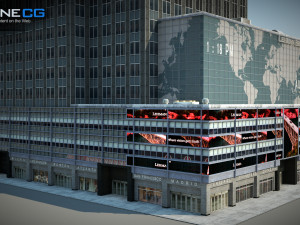 Lehman Brothers Building Modello 3D