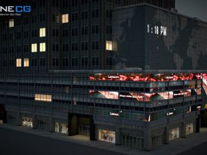 Lehman Brothers Building Modello 3D