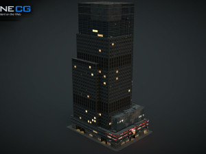 Lehman Brothers Building Modello 3D