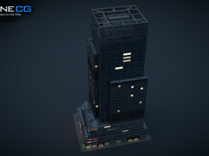 Lehman Brothers Building Modello 3D