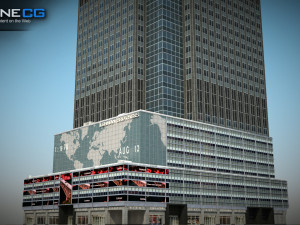 Lehman Brothers Building Modello 3D