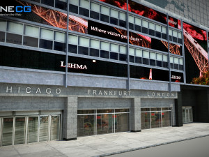 Lehman Brothers Building Modello 3D
