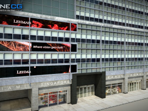 Lehman Brothers Building Modello 3D