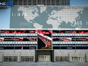 Lehman Brothers Building Modello 3D