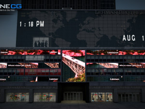 Lehman Brothers Building Modello 3D