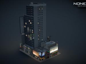 MMs Building 3D मॉडल