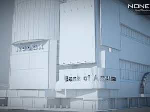 Marriott Marquis Building 3D Model