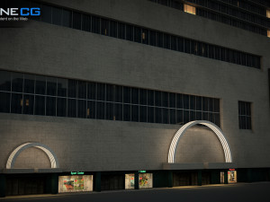 Marriott Marquis Building Modèle 3D