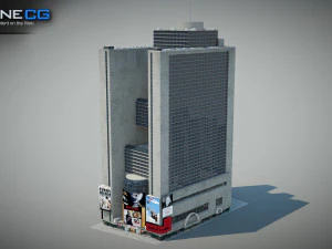 Marriott Marquis Building 3D Model