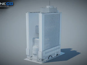 Marriott Marquis Building 3D Model