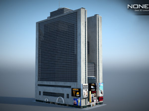 Marriott Marquis Building Modèle 3D