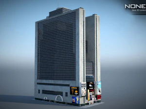 Marriott Marquis Building 3D Model