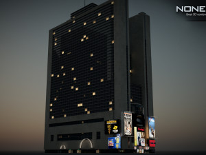 Marriott Marquis Building Modèle 3D