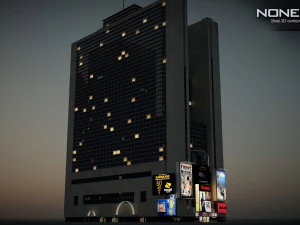 Marriott Marquis Building 3D Model