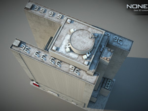 Marriott Marquis Building Modèle 3D