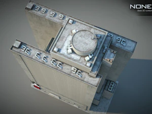 Marriott Marquis Building 3D Model