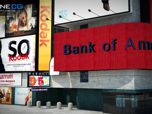 Marriott Marquis Building Modèle 3D