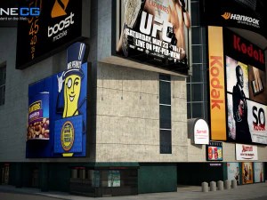 Marriott Marquis Building 3D Model