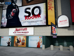 Marriott Marquis Building Modèle 3D