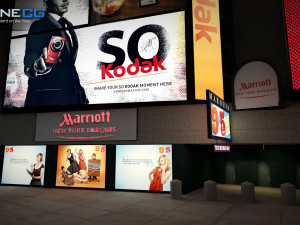 Marriott Marquis Building Modèle 3D