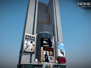 Marriott Marquis Building 3D Model